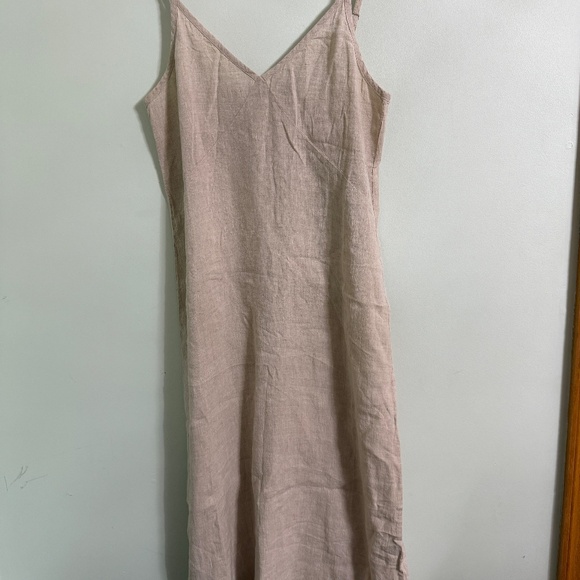 Jenni Kayne Linen Breeze Slip Dress in Natural Medium - Picture 4 of 9
